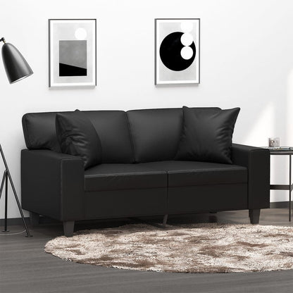 2-seater Sofa Black