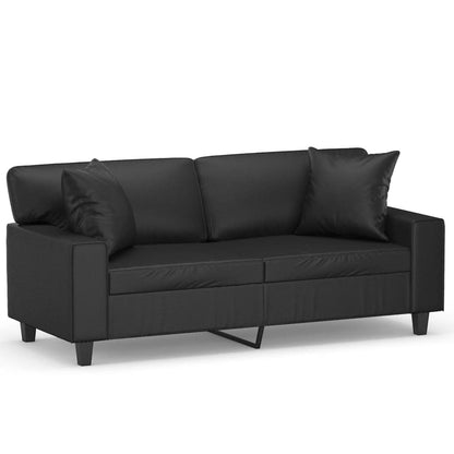 2-seater Sofa Black