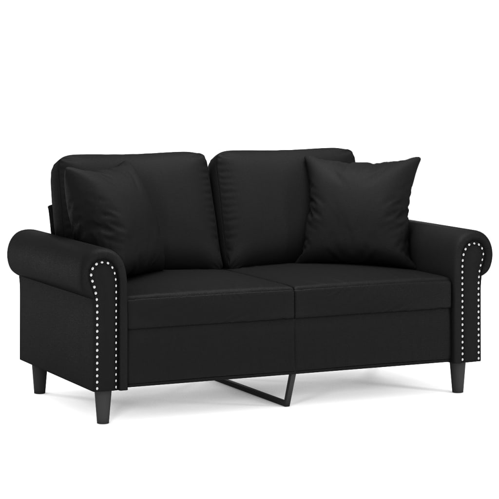 2-seater Sofa Black