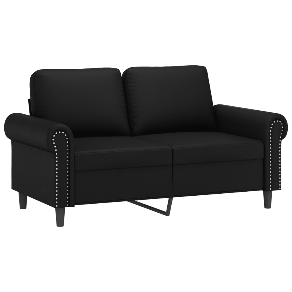 2-seater Sofa Black