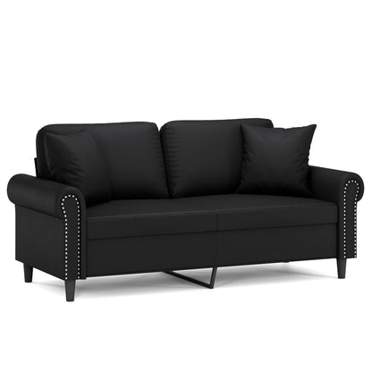 2-seater Sofa Black