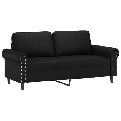 2-seater Sofa Black