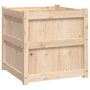 Garden Planter 60x60x60 cm Solid Wood Pine