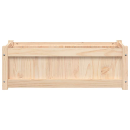 Garden Planter 90x31x31 cm Solid Wood Pine