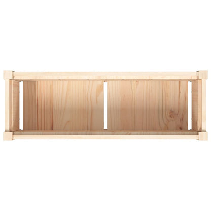 Garden Planter 90x31x31 cm Solid Wood Pine