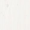 Garden Planter White 35.4"x12.2"x12.2" Solid Wood Pine