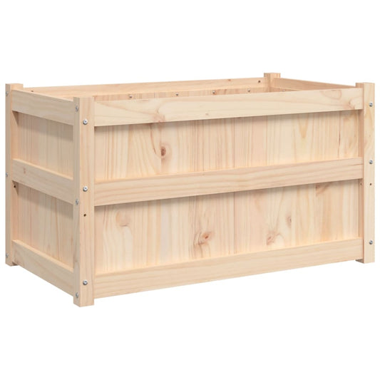 Garden Planter 90x50x50 cm Solid Wood Pine