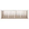 Garden Planter White 150x50x70 cm Solid Wood Pine