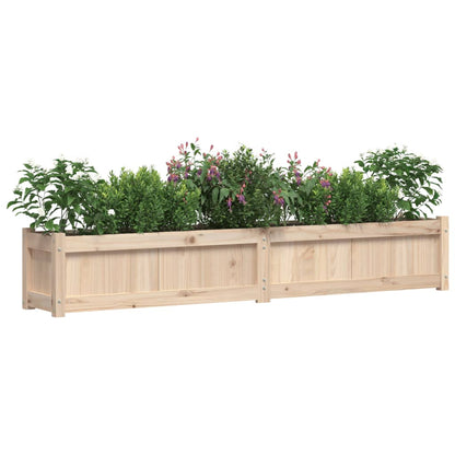 Garden Planter 180x31x31 cm Solid Wood Pine