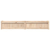 Garden Planter 180x31x31 cm Solid Wood Pine