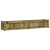 Garden Planter 180x31x31 cm Impregnated Wood Pine