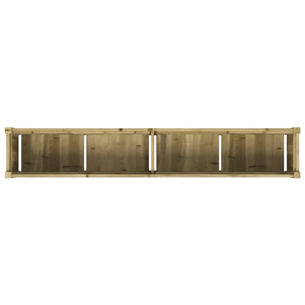 Garden Planter 180x31x31 cm Impregnated Wood Pine
