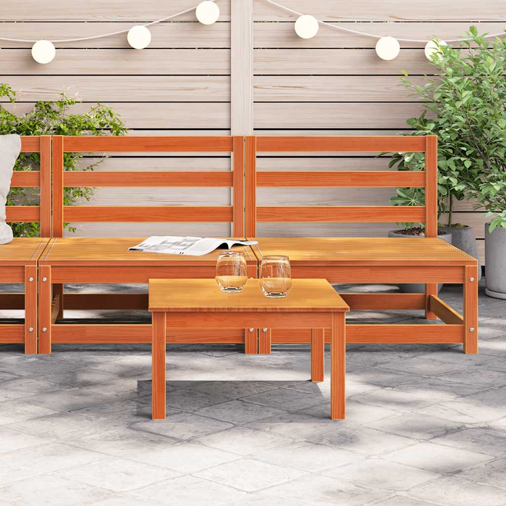 Garden Sofa | Wax Brown | Solid pine wood | Medium | Modular
