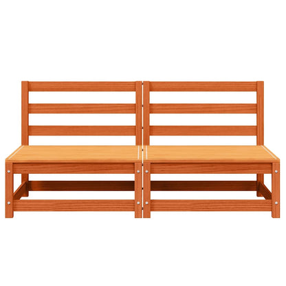 Garden Sofa | Wax Brown | Solid pine wood | Medium | Modular