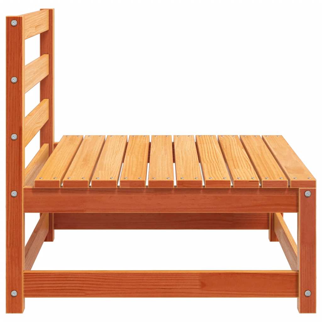 Garden Sofa | Wax Brown | Solid pine wood | Medium | Modular
