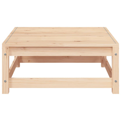 Garden Footstool 70x70x30 cm Solid Wood Pine