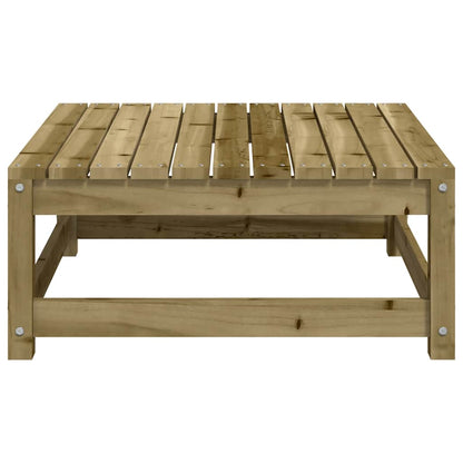 Garden Footstool | Brown | Treated solid pine wood | Medium | Modular