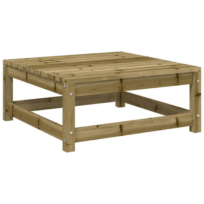 Garden Footstool | Brown | Treated solid pine wood | Medium | Modular
