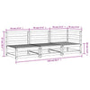 Patio Sofa 3-Seater Wax Brown Solid Wood Pine