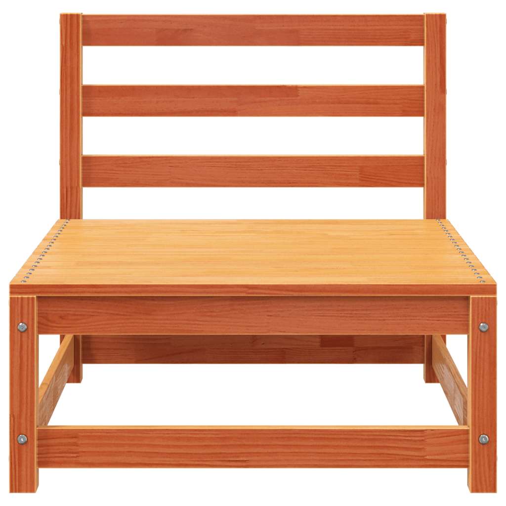 Garden Sofa | Wax brown | Solid pine wood | Large | Modular | Garden Sofa