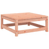 Garden Sofa Armless with Footstool Solid Wood Douglas
