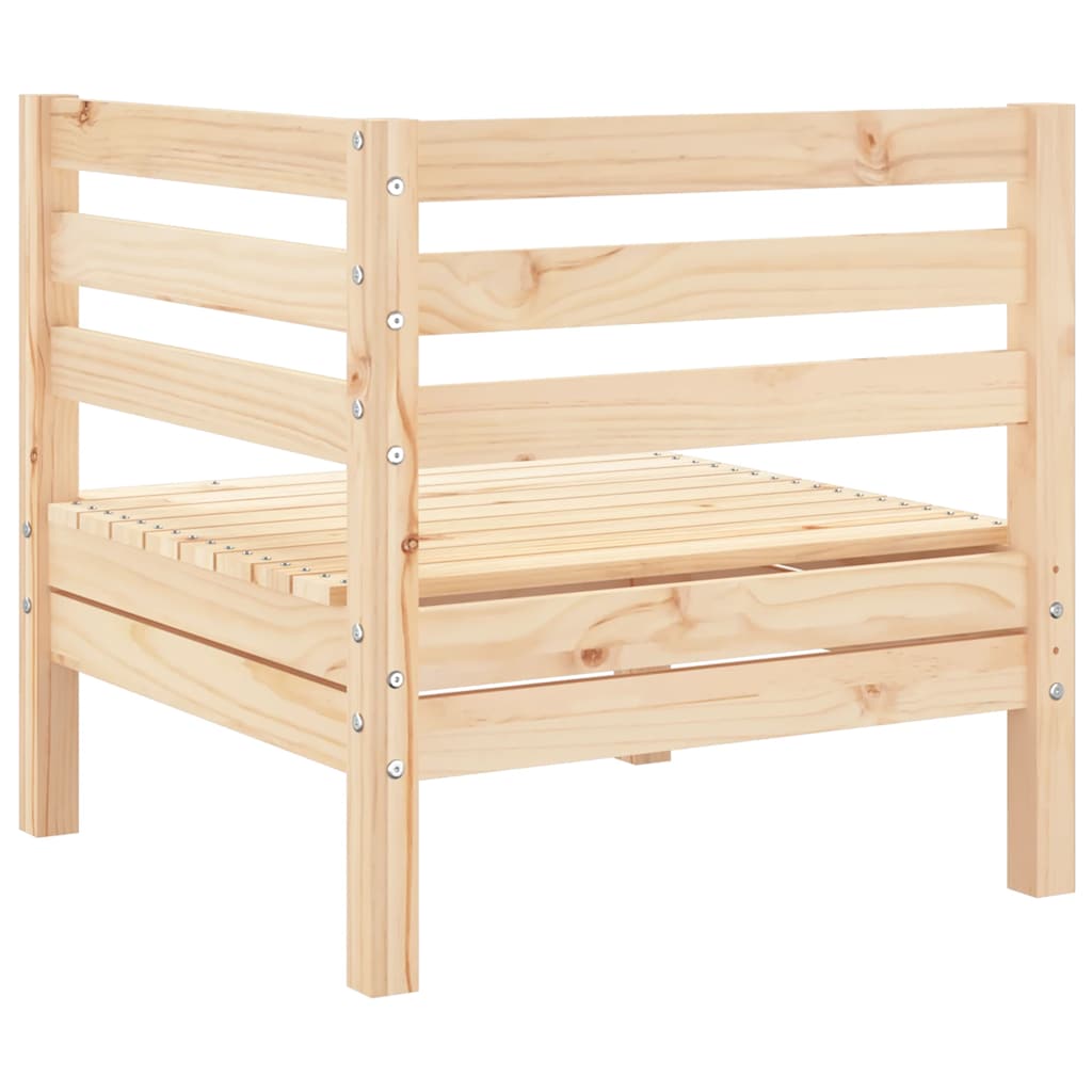 Garden Sofa | Natural Pine | Solid Pine Wood |  Modular  | Garden Sofa