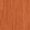 Patio Sofa Corner Wax Brown Solid Wood Pine