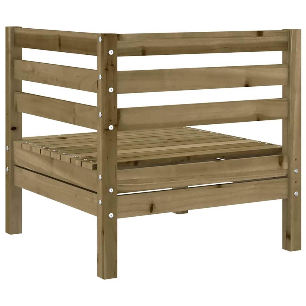 Garden Sofa | Natural Wood | Vacuum pressure impregnated pinewood