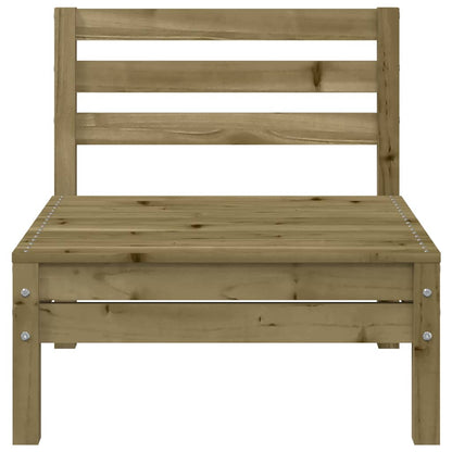 Garden Sofa | Set of 2 | Natural Pine | Impregnated Pinewood | Medium