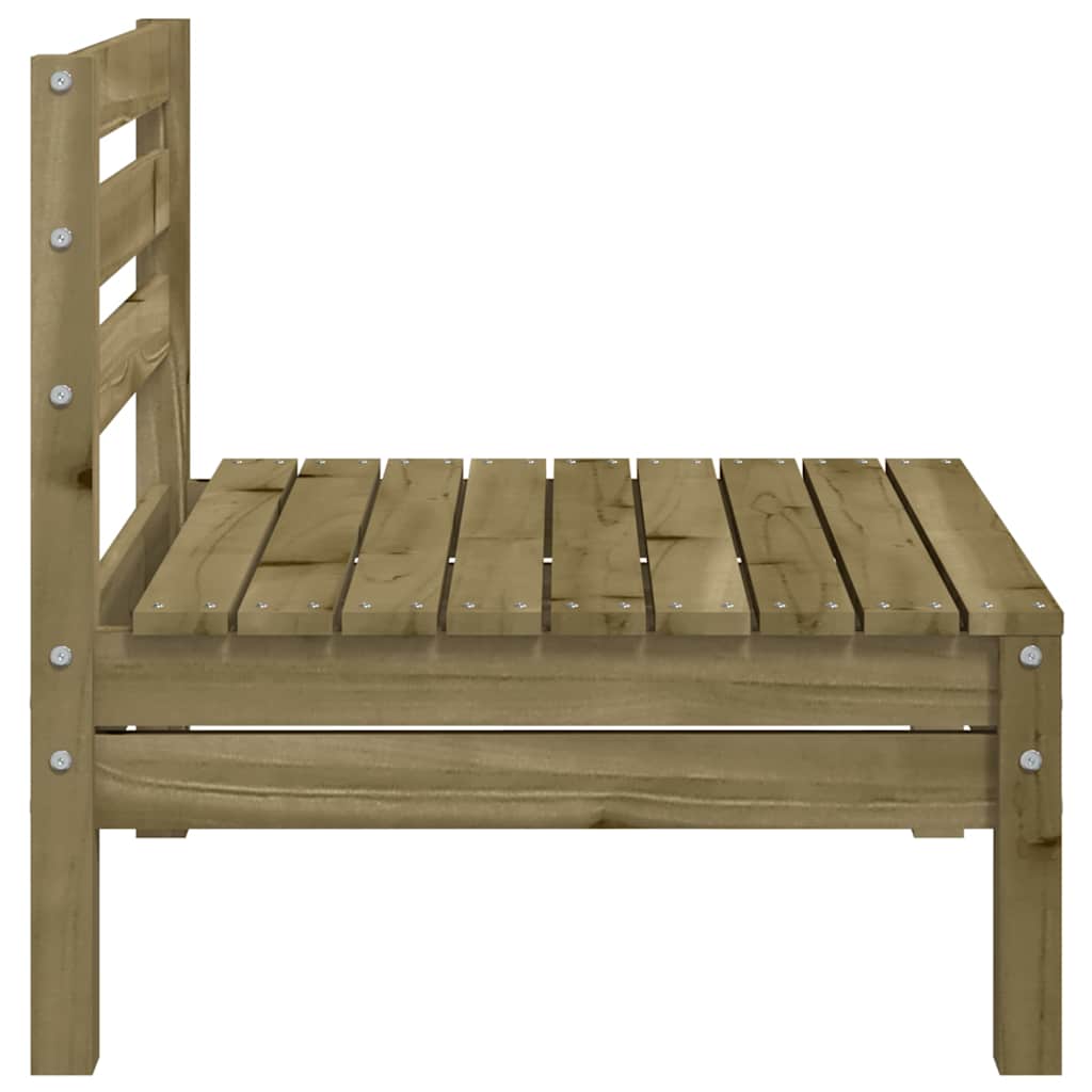Garden Sofa | Set of 2 | Natural Pine | Impregnated Pinewood | Medium