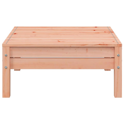 Garden Footstool | Brown | Solid Douglas Fir Wood | Medium | Modular