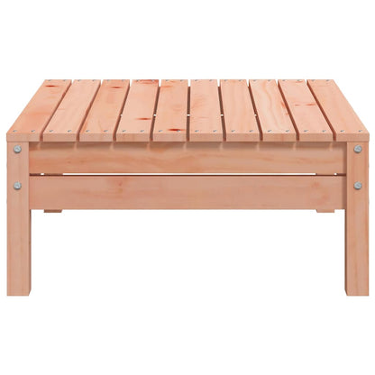 Garden Footstool | Brown | Solid Douglas Fir Wood | Medium | Modular
