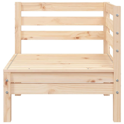 Garden Sofa | Natural Pine | Solid pine wood | 2-Seater | Modular