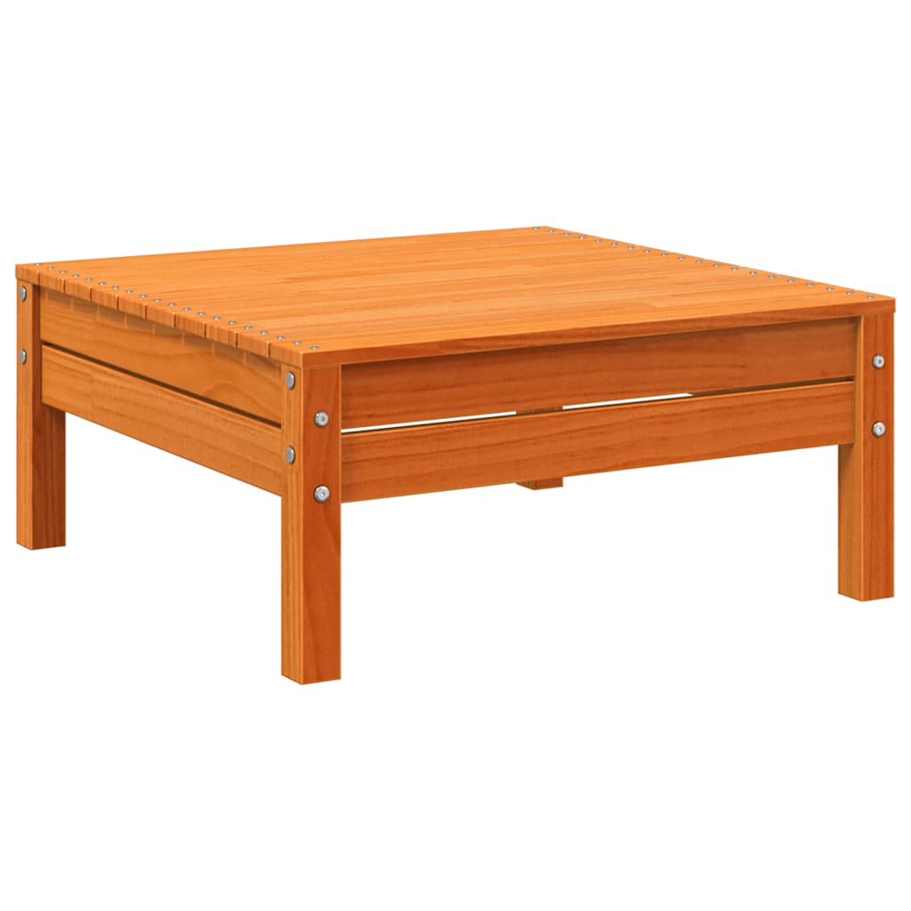Garden Sofa | Wax brown | Solid pine wood | 2-seater | Modular