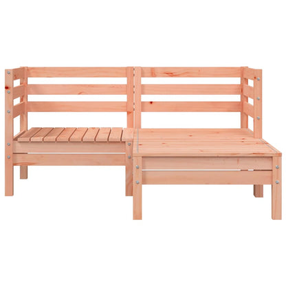 Garden Sofa | Natural wood | Solid Douglas wood | 2-seater | Modular