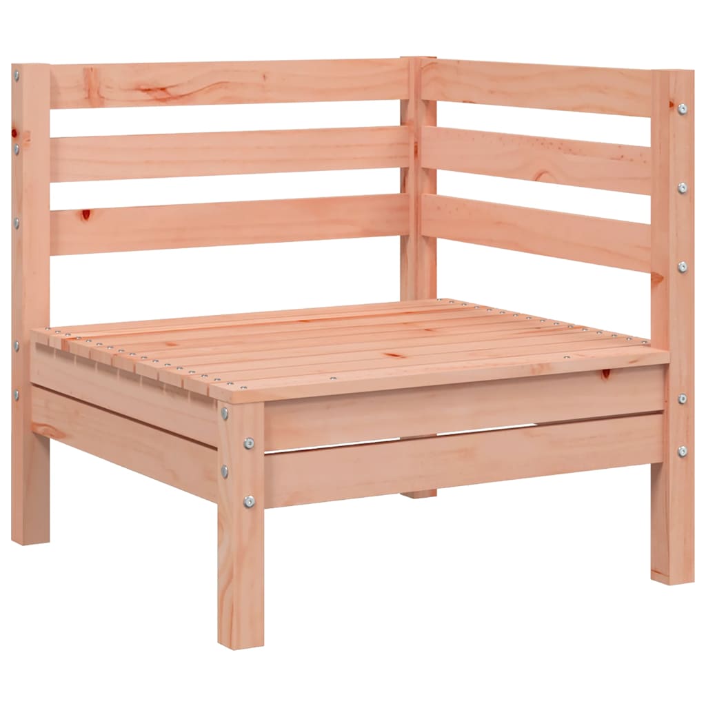 Garden Sofa | Natural wood | Solid Douglas wood | 2-seater | Modular