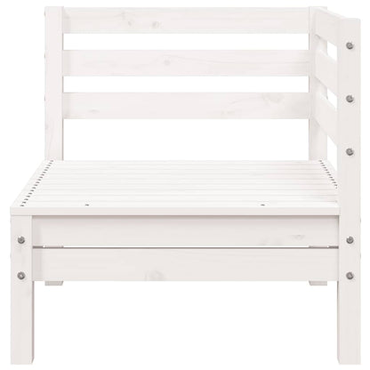 Garden Sofa | White | Solid pine wood | 3-seater | Modular | Garden Sofa