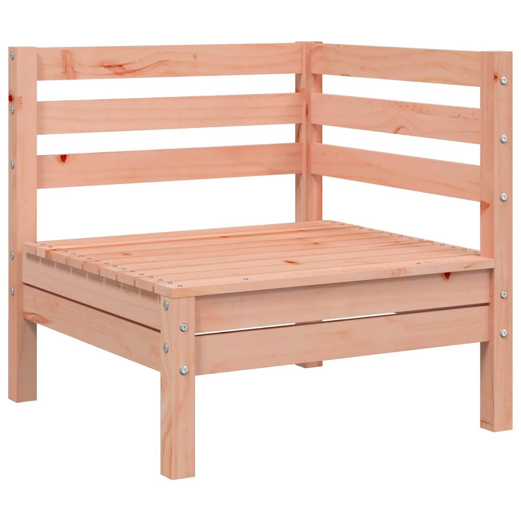 Garden Sofa | Douglas natural wood | Solid Douglas Wood | 3-Seater