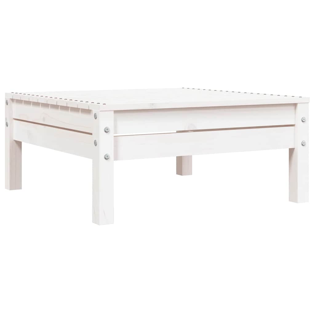 Garden Sofa | White | Solid pine wood | 3-seater | Modular | Garden Sofa