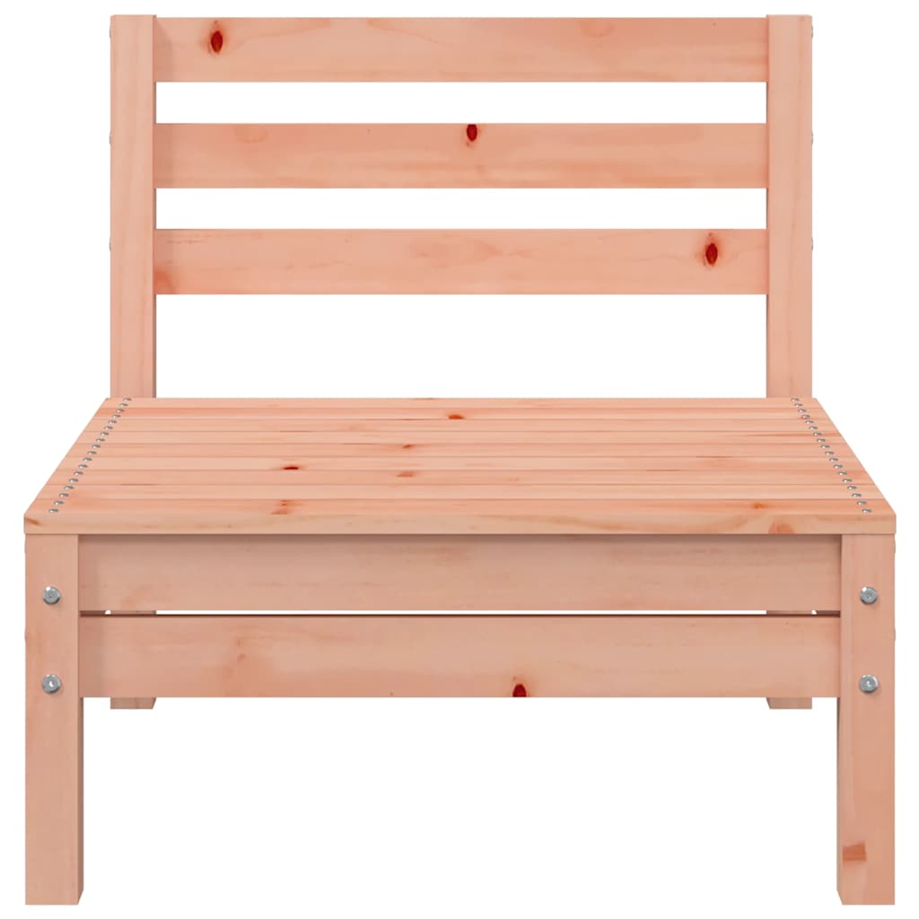Garden Sofa | Natural Wood | Solid Douglas Fir Wood | 3-Seater | Modular