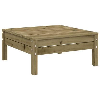 Garden Sofa | Natural wood | Impregnated solid pine wood | 3-Seater
