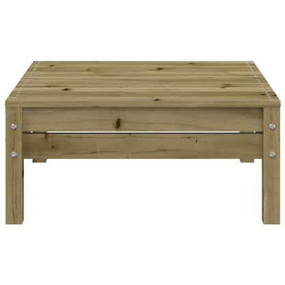 Garden Sofa | Natural wood | Impregnated solid pine wood | 3-Seater