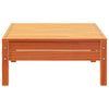 Patio Sofa 4-Seater Wax Brown Solid Wood Pine