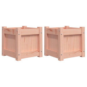 Garden Planters 2 pcs Solid Wood Douglas