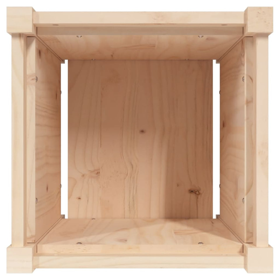 Garden Planter 40x40x40 cm Solid Wood Pine