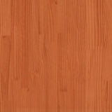 Garden Planter with Legs Wax Brown 110x31x70 cm Solid Wood Pine