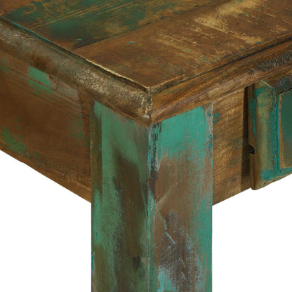 Writing Desk Brown 112 x 55 x 76 cm Solid Reclaim Wood