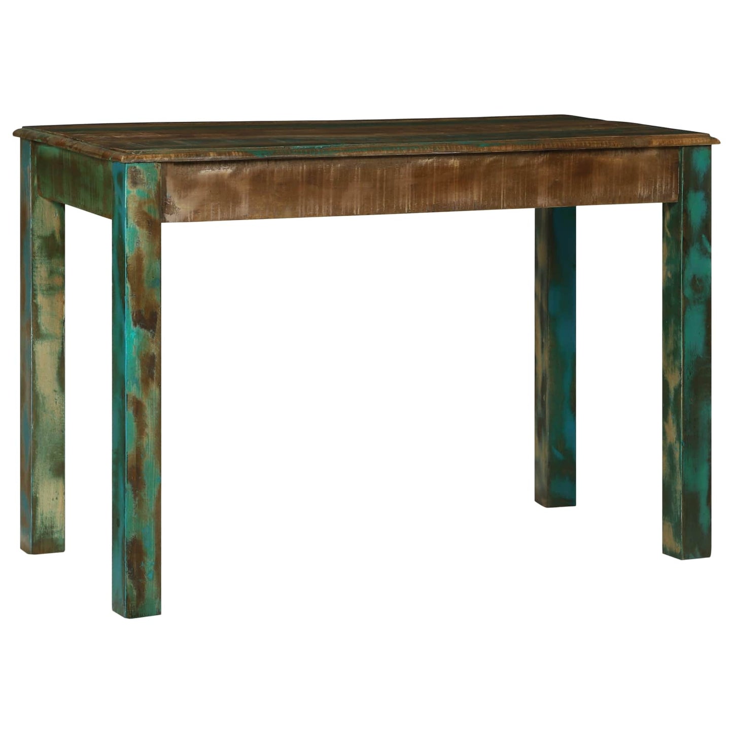 Writing Desk Brown 112 x 55 x 76 cm Solid Reclaim Wood