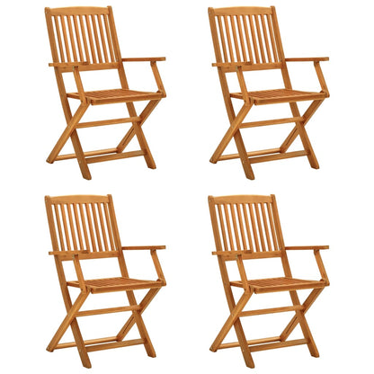 Garden Dining Set | Wood | Solid Acacia wood | 5 piece set |  Foldable