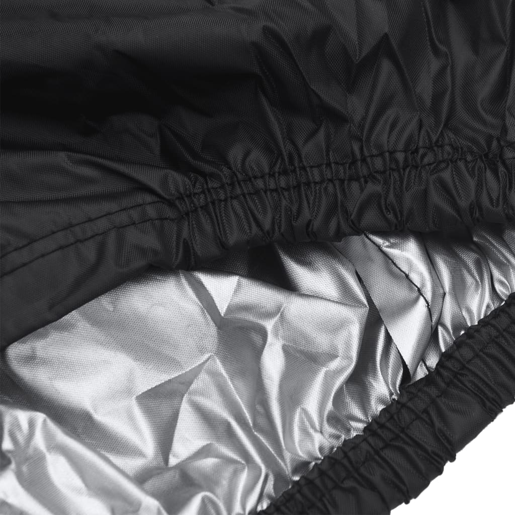 Motorcycle Covers 2 pcs 220x95x110 cm 210D Oxford Fabric